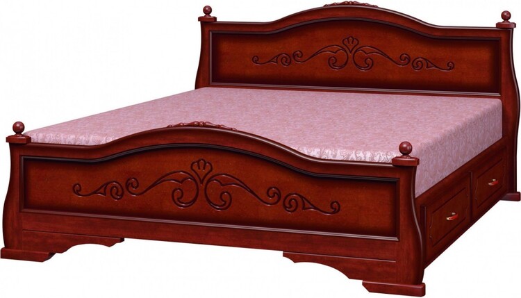Кровать Карина 1 с ящиками в Севастополе