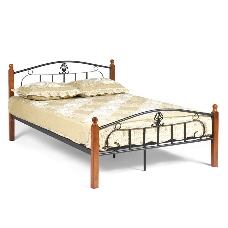 Двуспальная кровать Кровать РУМБА (AT-203)/ RUMBA Wood slat base в Севастополе