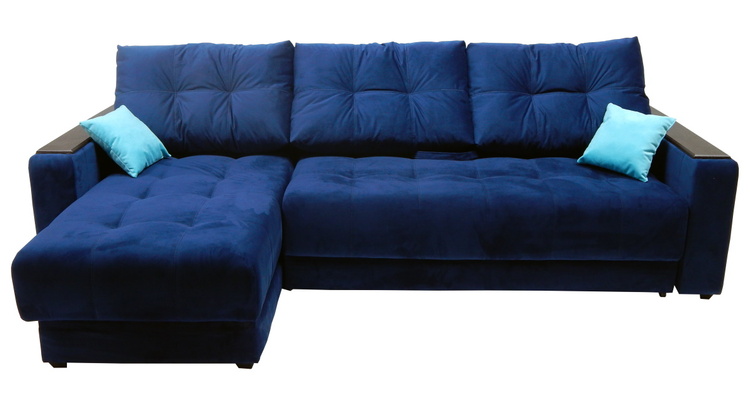 Угловой диван Бонд XL средний с накладкой 5 подушек в Севастополе