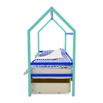 Кровать-домик Мятно-синий в Севастополе