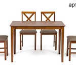 Обеденный комплект эконом Хадсон (стол + 4 стула) в Севастополе