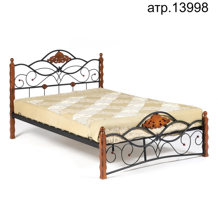 Двуспальная кровать CANZONA Wood slat base в Севастополе
